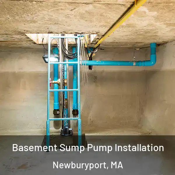  Basement Sump Pump Installation Newburyport, MA
