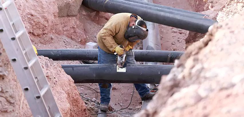 Cast Iron Sewer Pipe Replacement in Newburyport